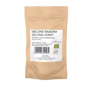 Esent mielone nasiona zielonej kawy baza do peelingu 100 g