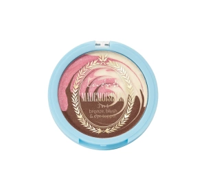 Lovely Mademoiselle kremowy bronzer, róż i topper do powiek 3w1 6 g