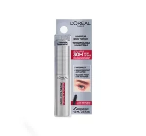 L'Oréal Paris Unbelieva Longwear Brow Topcoat wodoodporny żel do brwi 4,5 ml