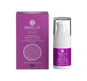 BasicLab Esteticus stymulujące serum peptydowe 15% kompleksu peptydów 15 ml