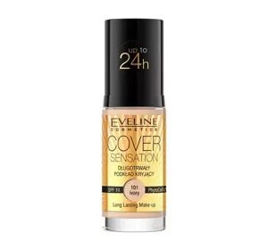 Eveline Cosmetics Cover Sensation długotrwały podkład kryjący 101 Ivory 30 ml