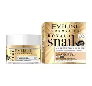 Eveline Cosmetics Royal Snail 60+ skoncentrowany krem ultranaprawczy 50 ml