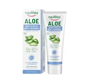 Equilibra Aloe pasta do wrażliwych zębów i dziąseł 75 ml
