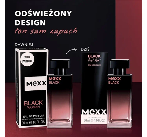 Mexx Black Woman woda perfumowana spray 30ml