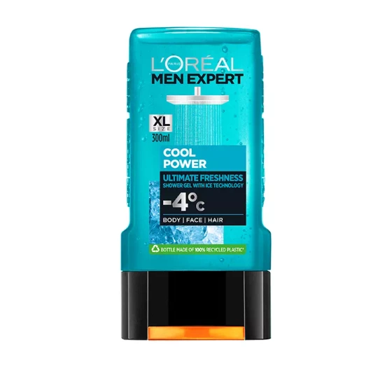 LOREAL MEN EXPERT COOL POWER ŻEL POD PRYSZNIC 3W1 300ML