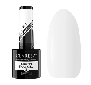 Claresa Brush Easy Gel budujący żel do paznokci w butelce 2 5 g