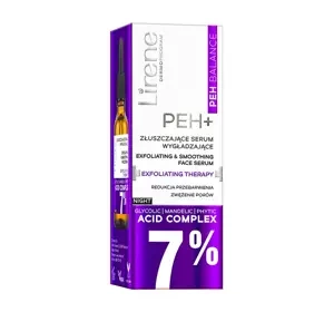Lirene PEH+ Balance złuszczające serum wygładzające na noc Exfoliating Therapy 30 ml