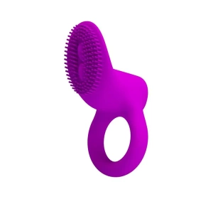 Pretty Love Cobra wibrujący pierścień erekcyjny ze stymulatorem łechtaczki