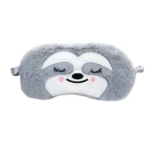 eCarla futrzana maska do spania OPK06 Leniwiec