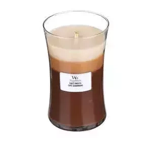 WOODWICK LARGE JAR CANDLE ŚWIECA ZAPACHOWA TRILOGY CAFE SWEETS 610G