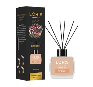 Loris odświeżacz powietrza patyczki zapachowe Amber & Musk 120ml