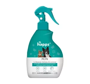 Happs płyn na kleszcze i komary dla zwierząt 200 ml