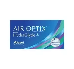 Air Optix Plus HydraGlyde soczewki kontaktowe 6 szt -6.50 / 8.6
