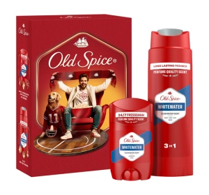 Old Spice Whitewater zestaw prezentowy żel pod prysznic 3w1 250 ml + dezodorant w sztyfcie 50 ml