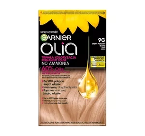 Garnier Olia trwała farba do włosów bez amoniaku 9 G Jasny Perłowy Blond