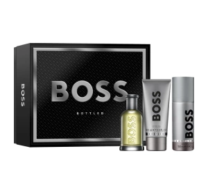Hugo Boss Boss Bottled woda toaletowa spray 100 ml + dezodorant spray 150 ml + żel pod prysznic 100 ml