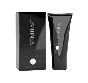 Semilac Elastic Acrylgel akrylożel White Cream 30 g