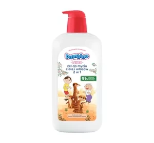 Bambino Dzieciaki Bolek i Lolek żel do mycia ciała i włosów 2w1 Surykatki 1000 ml