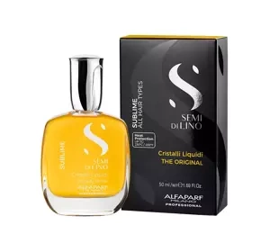 Alfaparf Milano Semi Di Lino Sublime serum do włosów płynne kryształki 50 ml