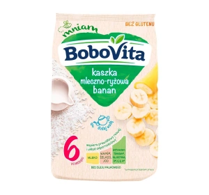 BoboVita kaszka mleczno-ryżowa po 6 miesiącu Banan 230 g
