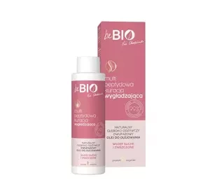 Bebio Multipeptydowa Kuracja Wygładzająca naturalny głęboko odżywczy dwufazowy olej do olejowania włosów suchych i zniszczonych 100 ml