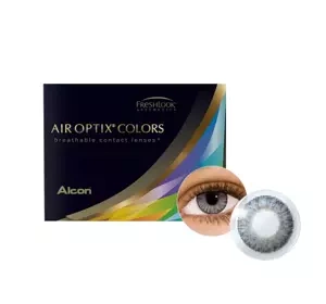 Air Optix Colors Gray kolorowe soczewki kontaktowe 2 sztuki