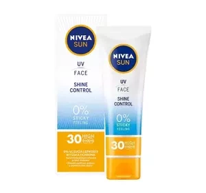 NIVEA SUN UV Face Shine Control matujący krem do twarzy SPF30 50 ml
