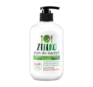 Zielko płyn do mycia naczyń Trawa Cytrynowa & Imbir 500ml