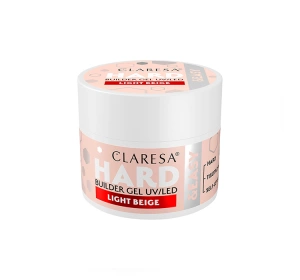 Claresa Hard & Easy żel budujący Light Beige 12 g