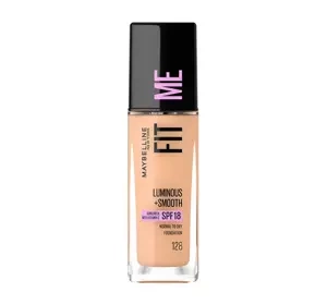 Maybelline Fit Me Luminous Smooth podkład do twarzy SPF18 128 Warm Nude 30 ml