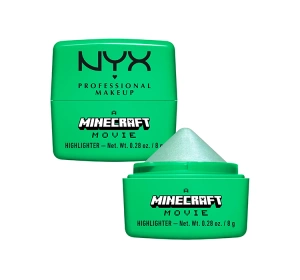 NYX Professional Makeup × A Minecraft Movie kremowy rozświetlacz do twarzy 01 Blow Your Mine 8 g