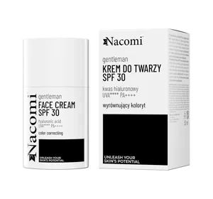 Nacomi Gentleman krem do twarzy z filtrem SPF30 50ml