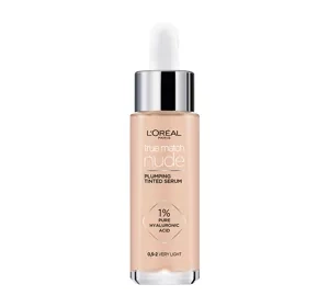 L'Oréal Paris True Match Nude serum koloryzujące 0,5-2 Very Light 30 ml