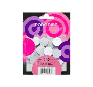 Staleks Pro Pododisc wymienne nakładki ścierne do pododysku M/20 mm 240 grit 50 sztuk