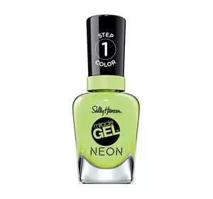 SALLY HANSEN MIRACLE GEL LAKIER DO PAZNOKCI 052 ELECTRI-LIME 14,7ML