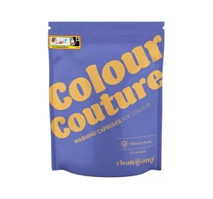 Cleangang Colour Couture kapsułki do prania Vibrant Aura 20 sztuk