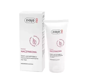 Ziaja Med Kuracja Naczynkowa krem uszczelniający naczynka krwionośne na noc 50 ml
