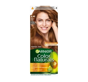 Garnier Color Naturals trwała farba do włosów 6.41 Złoty Bursztyn