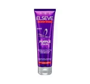 L'Oréal Paris Elseve Color Vive maska do włosów przeciw żółtym i miedzianym odcieniom 150 ml