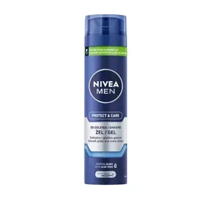 NIVEA MEN Protect&Care żel do golenia dla mężczyzn 200ml