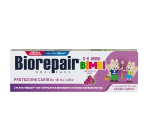 Biorepair Kids pasta do zębów dla dzieci 0-6 lat Winogrona 50 ml