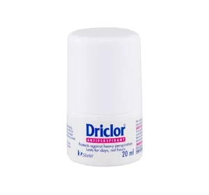 Driclor Roll On antyperspirant w kulce przeciw nadmiernej potliwości 20ml