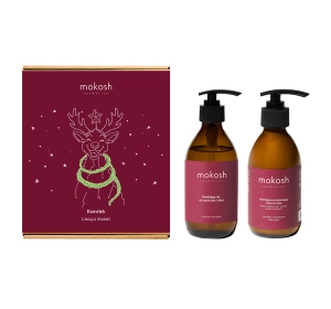 Mokosh Kometek zestaw prezentowy żel do mycia ciała i dłoni 200 ml + lotion do ciała 200 ml