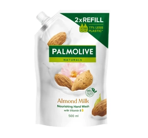 Palmolive Naturals mydło w płynie do rąk Almond Milk refill 500ml