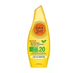 Dax Sun relaksująca emulsja ochronna z herbatą matcha SPF20 175 ml