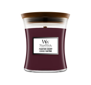 Woodwick Medium Jar Candle świeca zapachowa Phantom Cherry 275 g