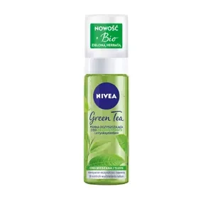 NIVEA Green Tea pianka oczyszczająca z bio zieloną herbatą 150ml