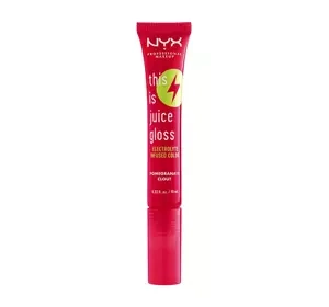 NYX Professional Makeup This Is Juice Gloss błyszczyk do ust 05 Pomegranate Clout 10 ml