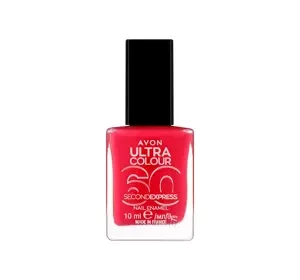 Avon Ultra Colour 60 Second Express szybkoschnący lakier do paznokci Pink Squad 10 ml