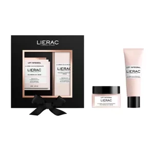 Lierac Lift Integral zestaw kosmetyków do pielęgnacji twarzy krem na dzień 50 ml + krem do szyi i dekoltu 50 ml